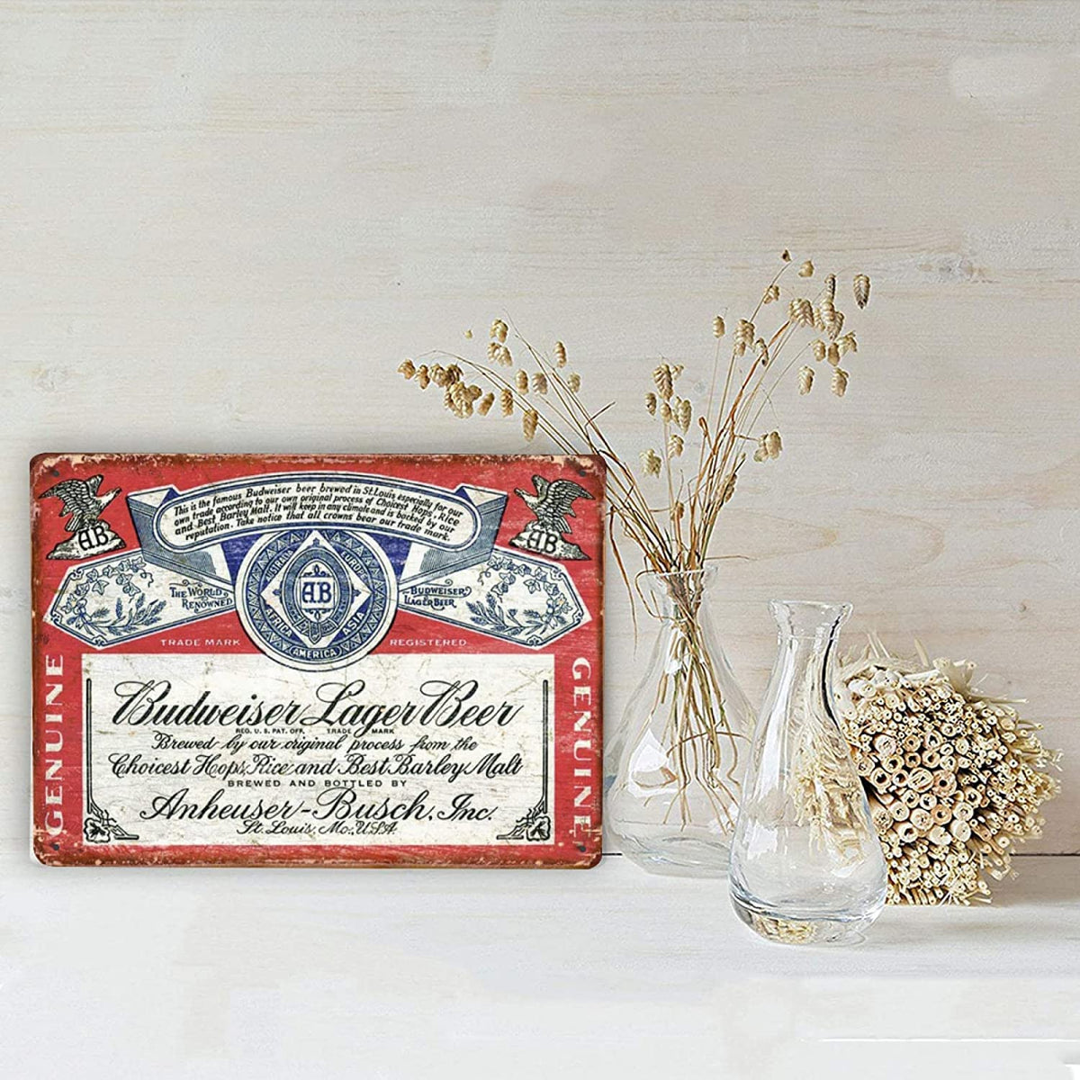 QKLGXGLOBAL bar decor vintage sign designs offer variety for game rooms.