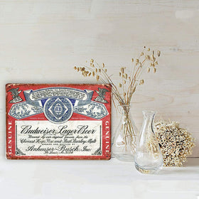 QKLGXGLOBAL bar decor vintage sign designs offer variety for game rooms.