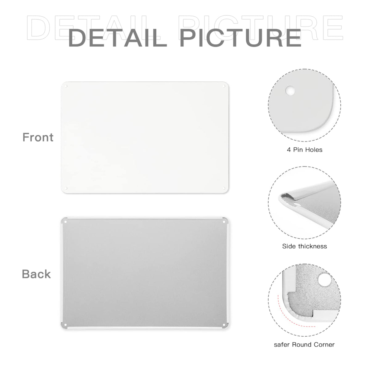 QKLGXGLOBAL durable signs packaged ready for shipping with replacement options.