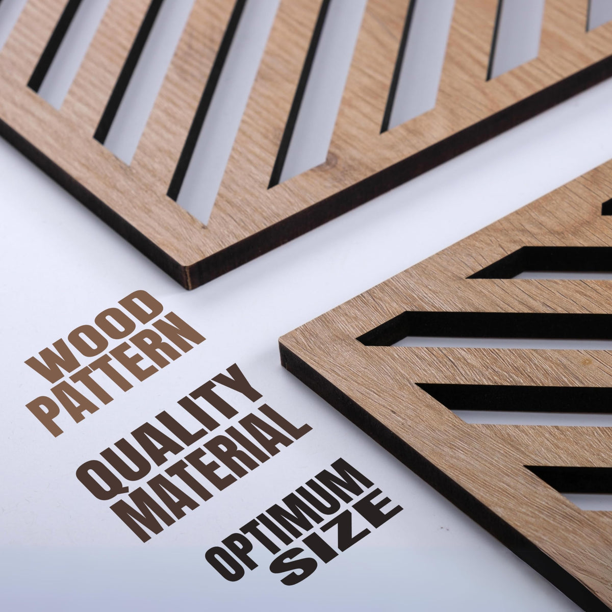 qmmp set of three wall sculptures allows quick, easy installation