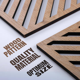 qmmp set of three wall sculptures allows quick, easy installation