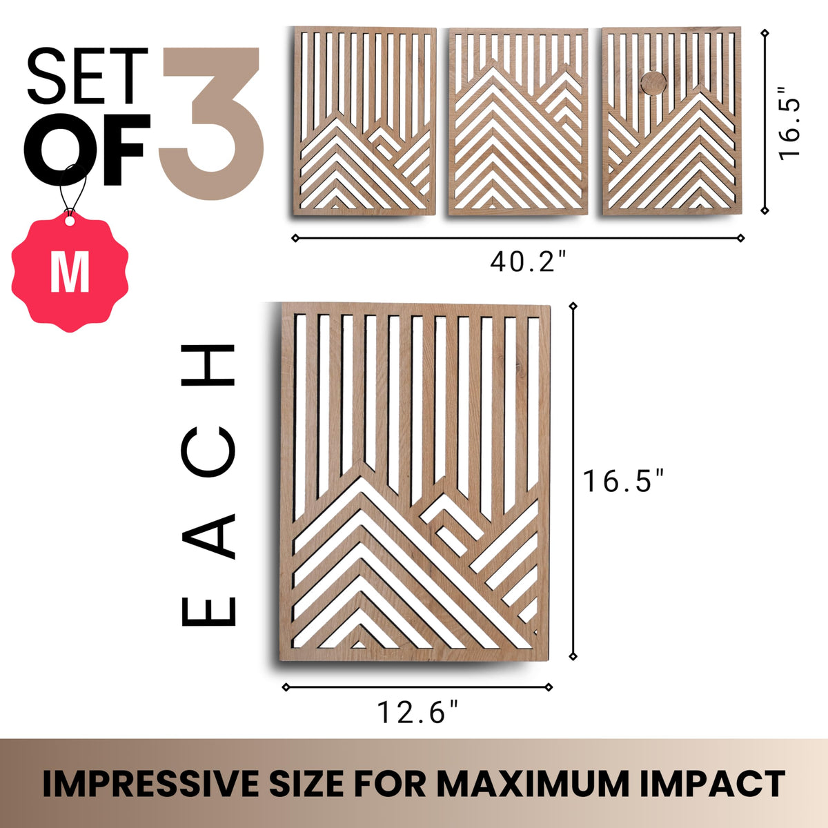 qmmp oak wall sculpture sun motif creates a bright bedroom focal point