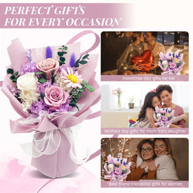 QOEAZY bouquet displayed as elegant room decor