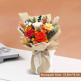 QOEAZY Mother's Day bouquet—a thoughtful gift brightening mom's space.