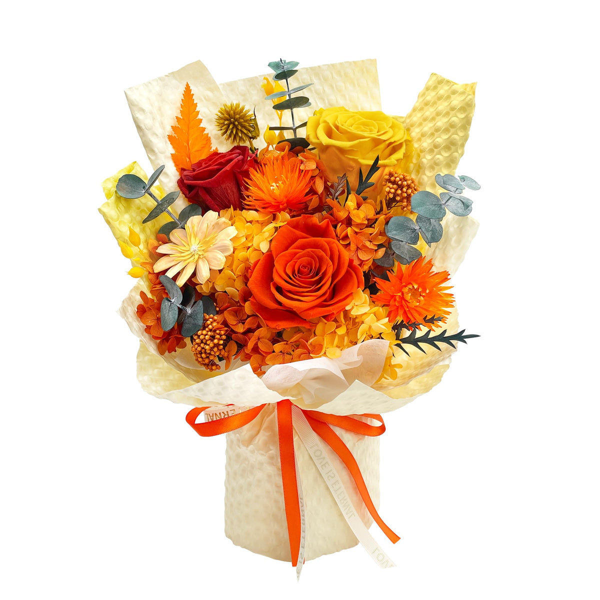 QOEAZY preserved-flowers-bouquet shows timeless beauty for home decor