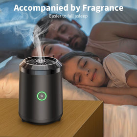 Qomkky indoor aromatherapy setup for meditation, temples, or worship spaces.