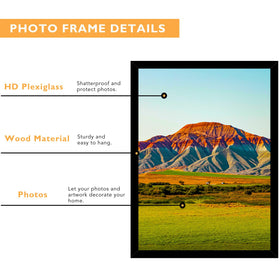 QOTIB 17x24 frame demonstrating horizontal and vertical mounting options