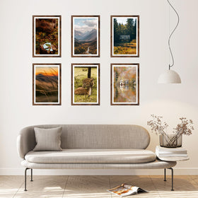 QOTIB horizontal and vertical hanging options fit any wall arrangement.