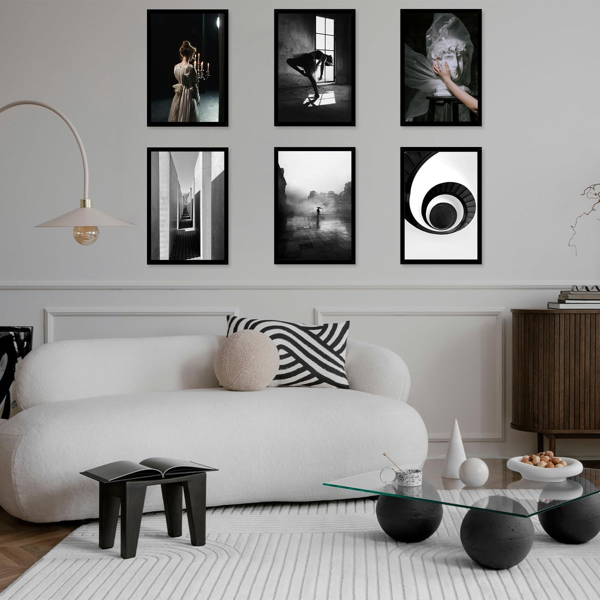 QOTIB vertical display option for space-saving wall decor.
