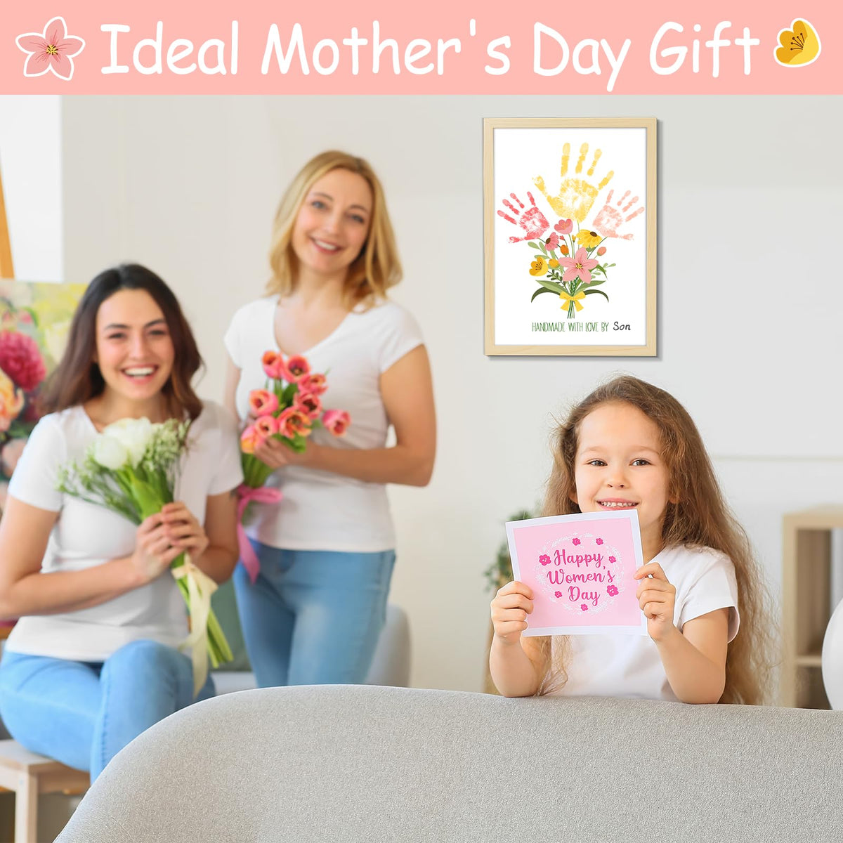 QOUBAI Mother's Day gift idea celebrating handmade love