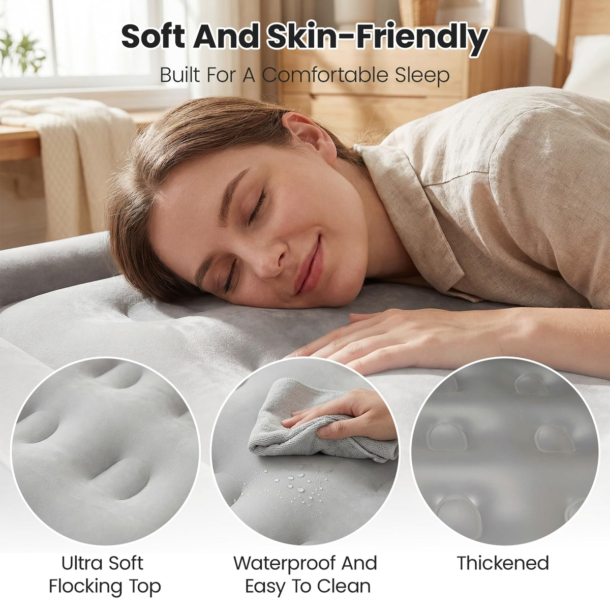 QQS thickened eco-friendly PVC with anti-slip base minimizes movement and noise