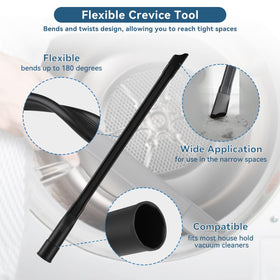 QRUIHC horsehair dust brush lifts pet hair from fabric
