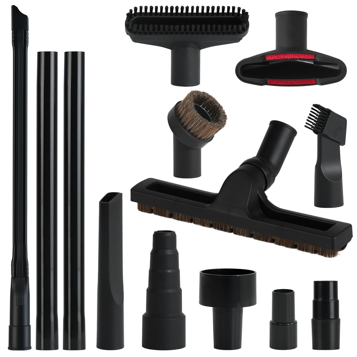 QRUIHC universal vacuum attachments kit for versatile Shop Vac cleaning