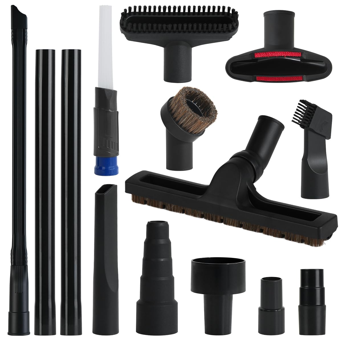 QRUIHC universal vacuum attachments kit for quick, thorough home cleaning