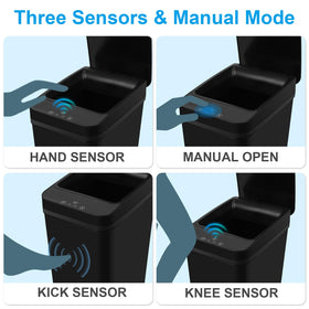 QSFWCSM 2-pack touchless operation promotes hygiene.