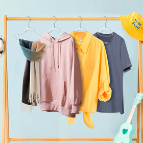 Quality Hangers 17.5-inch length fits various garments and outfits.