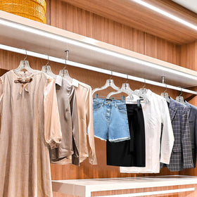 Quality Hangers closet-organization hanger maximizes space and efficiency