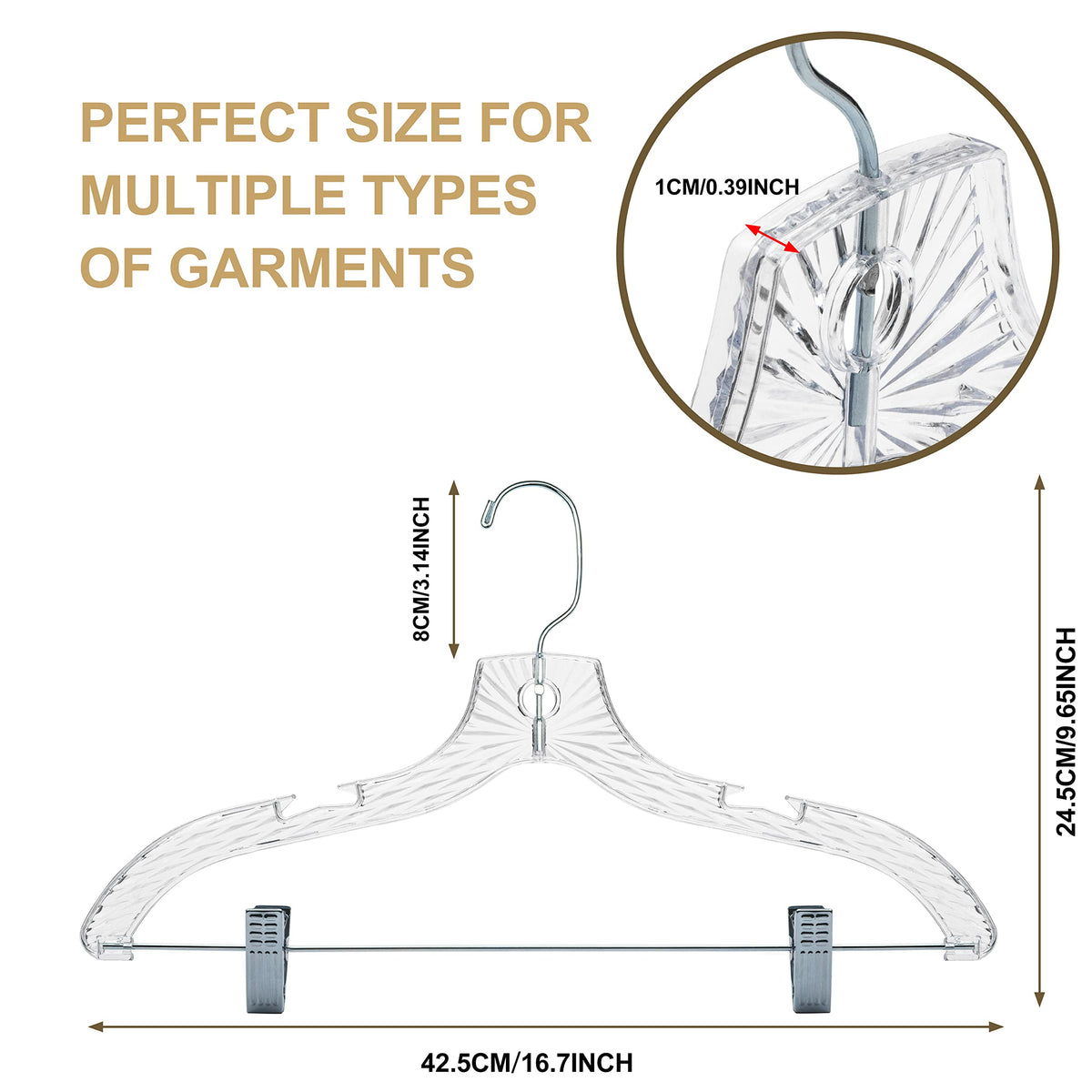 Quality Hangers elegant closet design adds modern style to any room