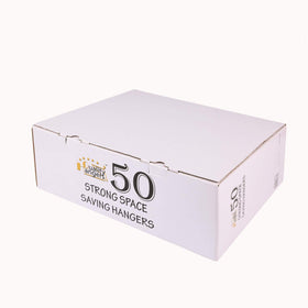 Quality Hangers ideal for dresses and coats in organized wardrobes.