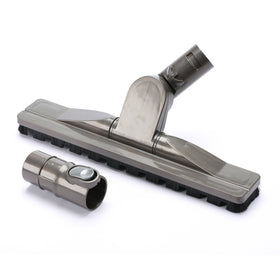 Qualtex Dyson hardwood floor attachment articulating head gliding on wood floors
