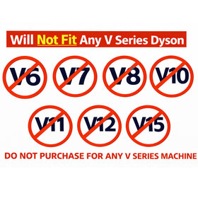 Qualtex Dyson hardwood floor attachment with flexible neck for tight corners