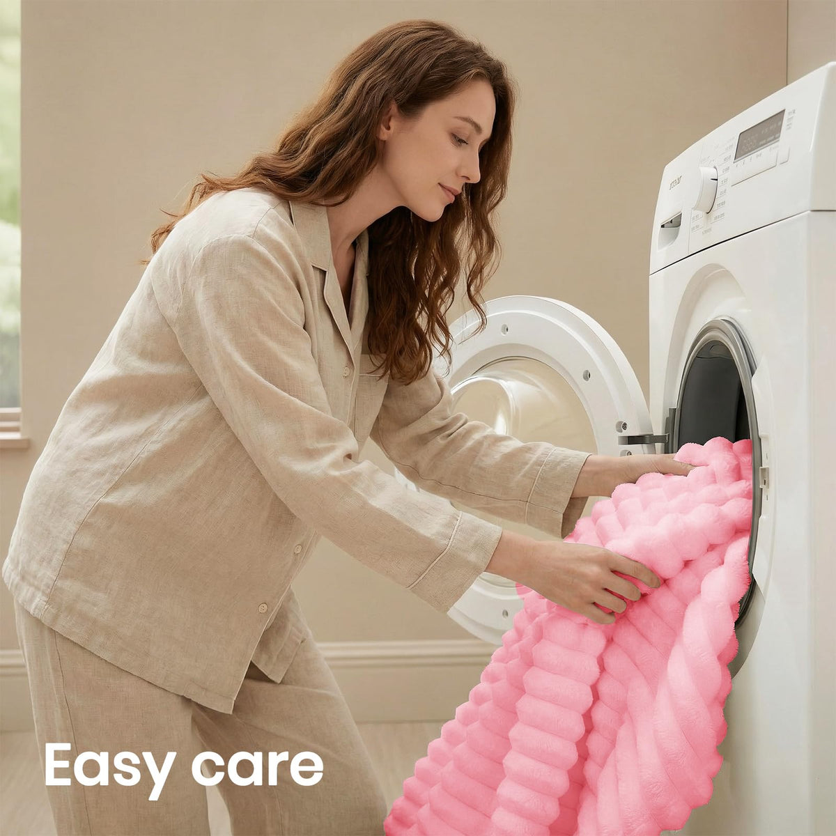 Quataly Marshmallow Queen comforter vacuum-sealed packaging