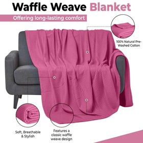 QUBA LINEN breathable blanket on bed, ideal for summer nights