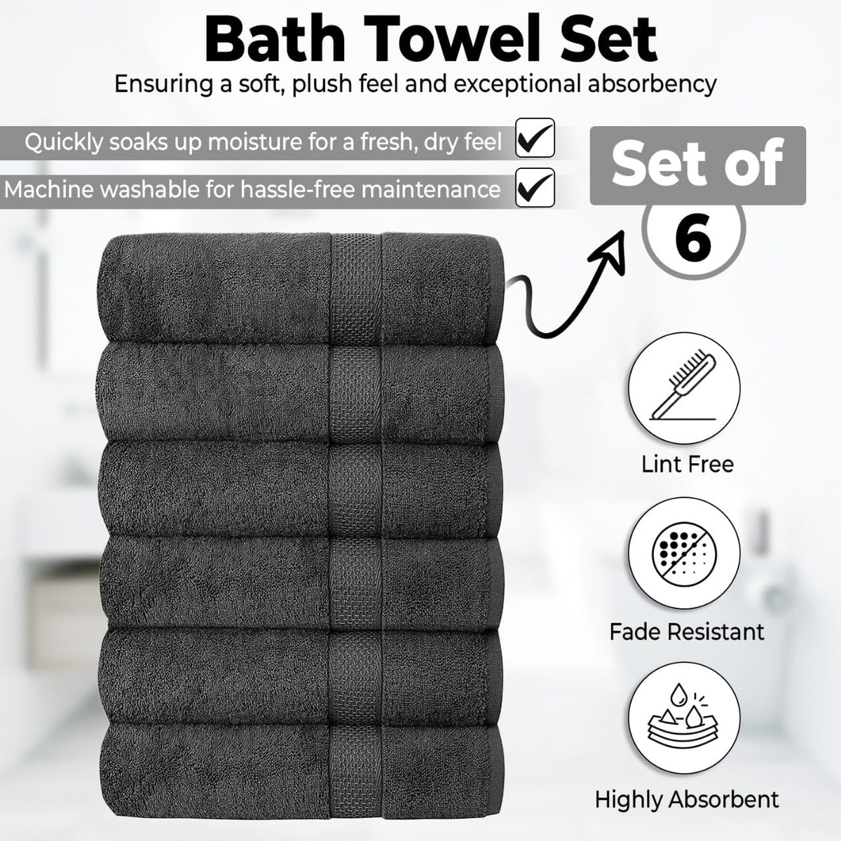 QUBA LINEN multipurpose towels ideal for hotel, spa, and home.