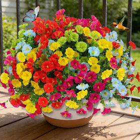 Qubigko Morning Glory outdoor flowers brighten planters with lasting color.