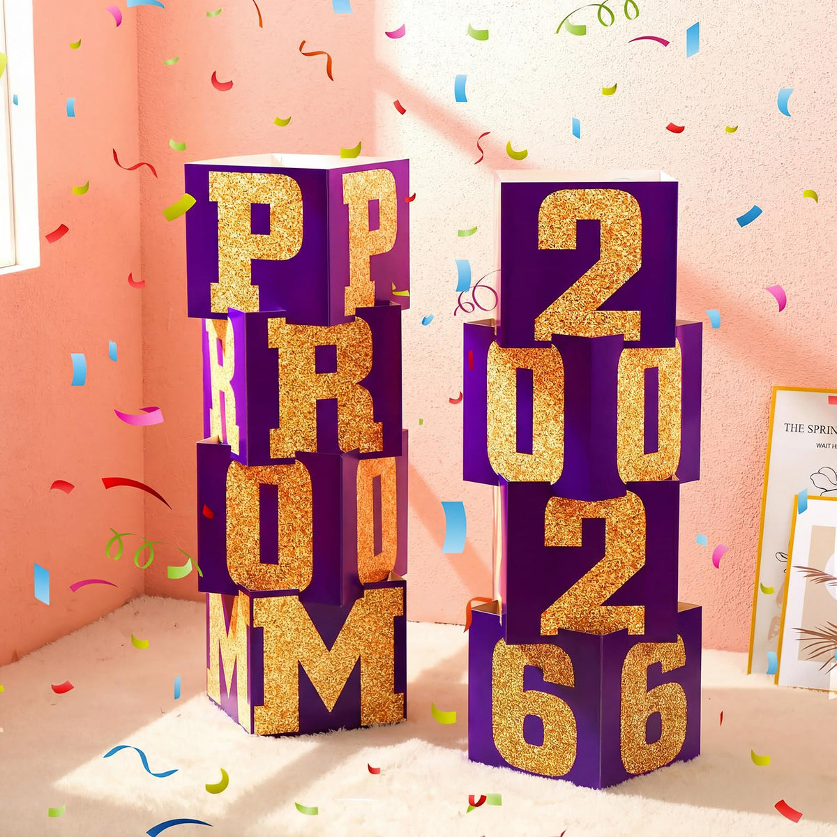 Queekay prom column two-column setup shows easy event placement.
