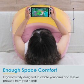 QUEEN ROSE back-support ergonomic design promotes comfortable posture