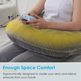QUEEN ROSE Reading Pillow backrest tail supports relaxed lounging