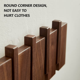 QUELLANCE natural wood grain finish complements any decor.