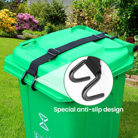 Durable metal claw system designed for outdoor wear and tear.