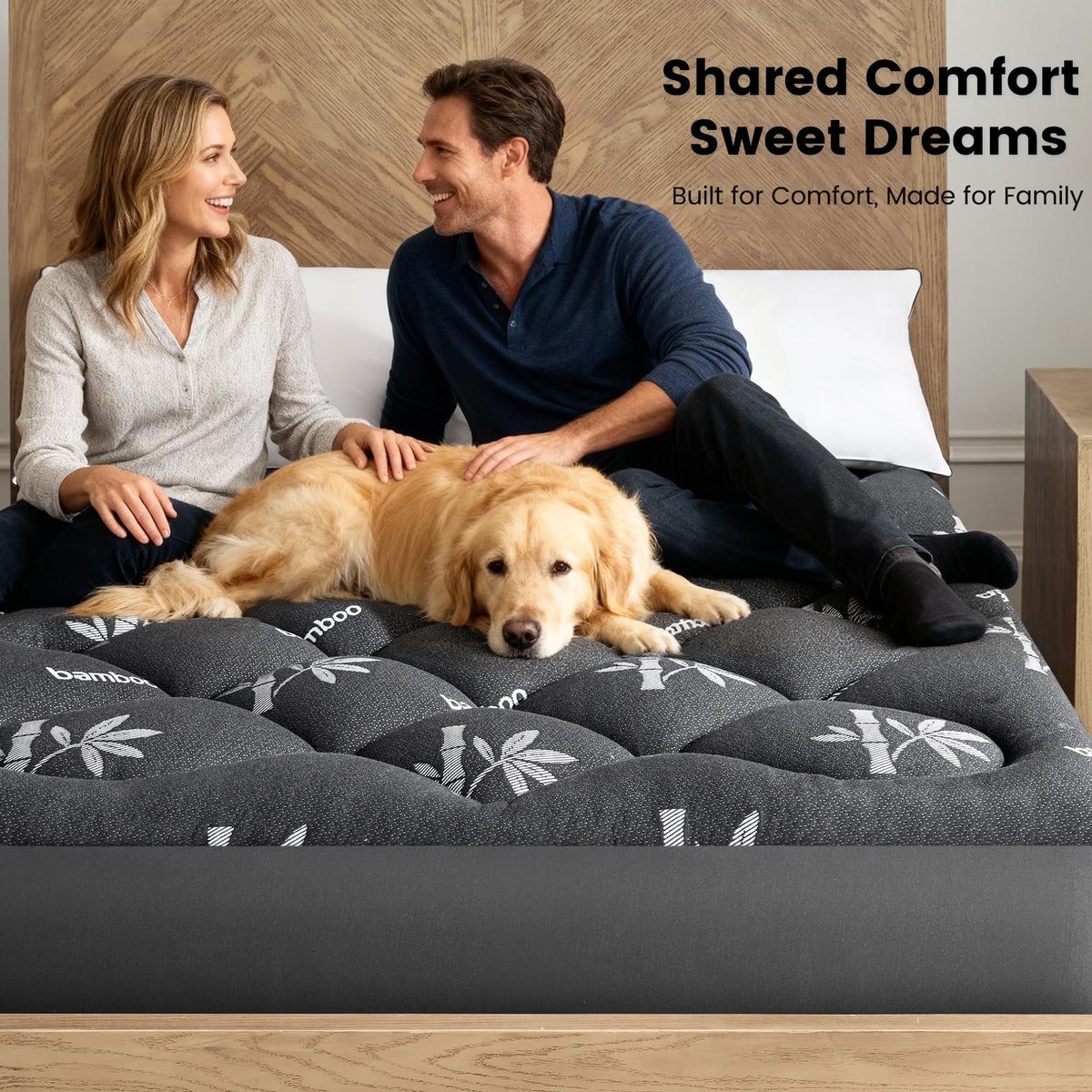 QuietSea fits 8–21 inch mattresses with a secure non-slip fit