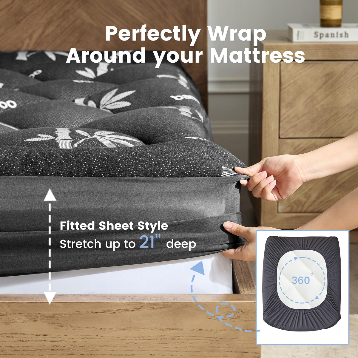 QuietSea machine-washable topper offers easy care and lasting freshness