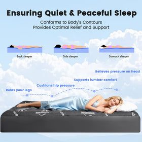 QuietSea moisture-wicking fabric helps you stay cool and dry all night