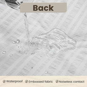 QUIETSEA memory foam layer offers ergonomic night-long support.