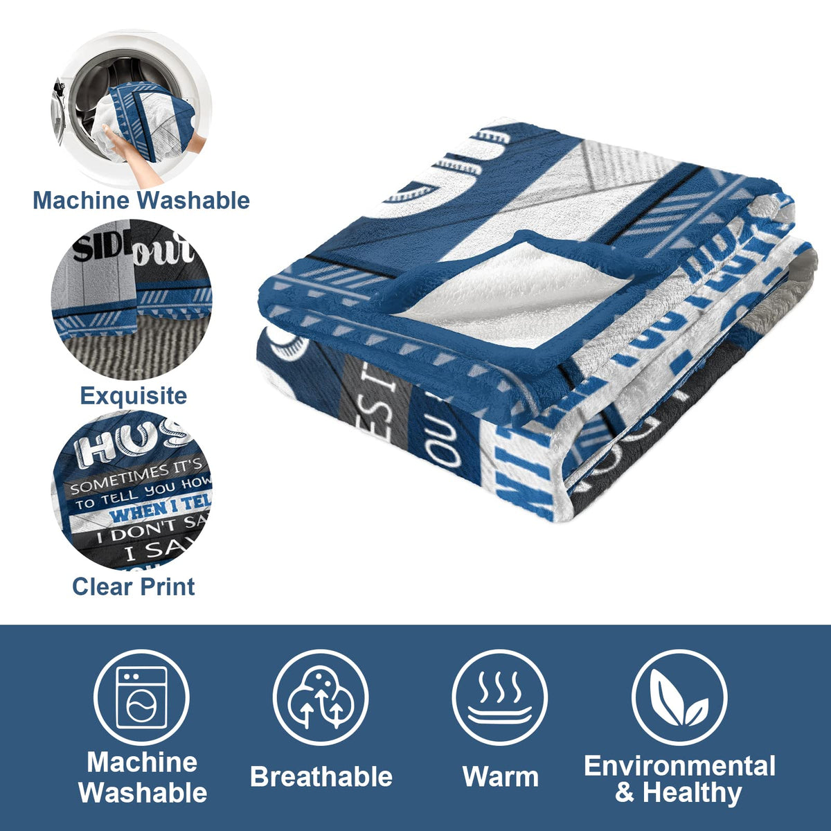Quilazy gift-ready blanket – arrives ready for gifting on special occasions