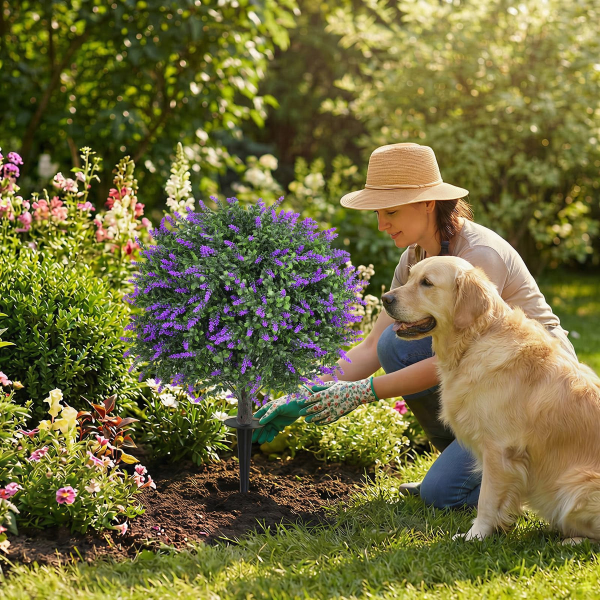Quirlory maintenance-free artificial plants require minimal upkeep