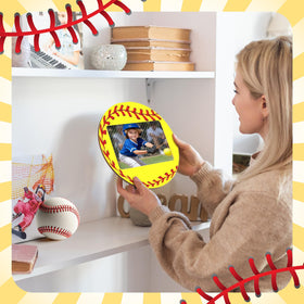 Qunclay frame for desk display, adds team spirit to any workspace.