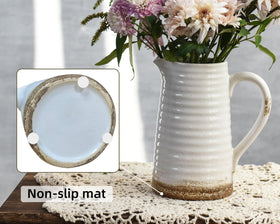 Quoowiit vintage farmhouse decor vase adds character to rooms.