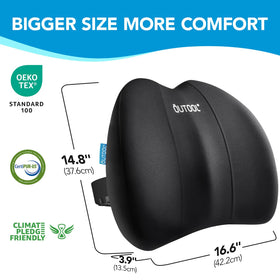 QUTOOL gift-ready back support ideal for moms, dads, and coworkers.