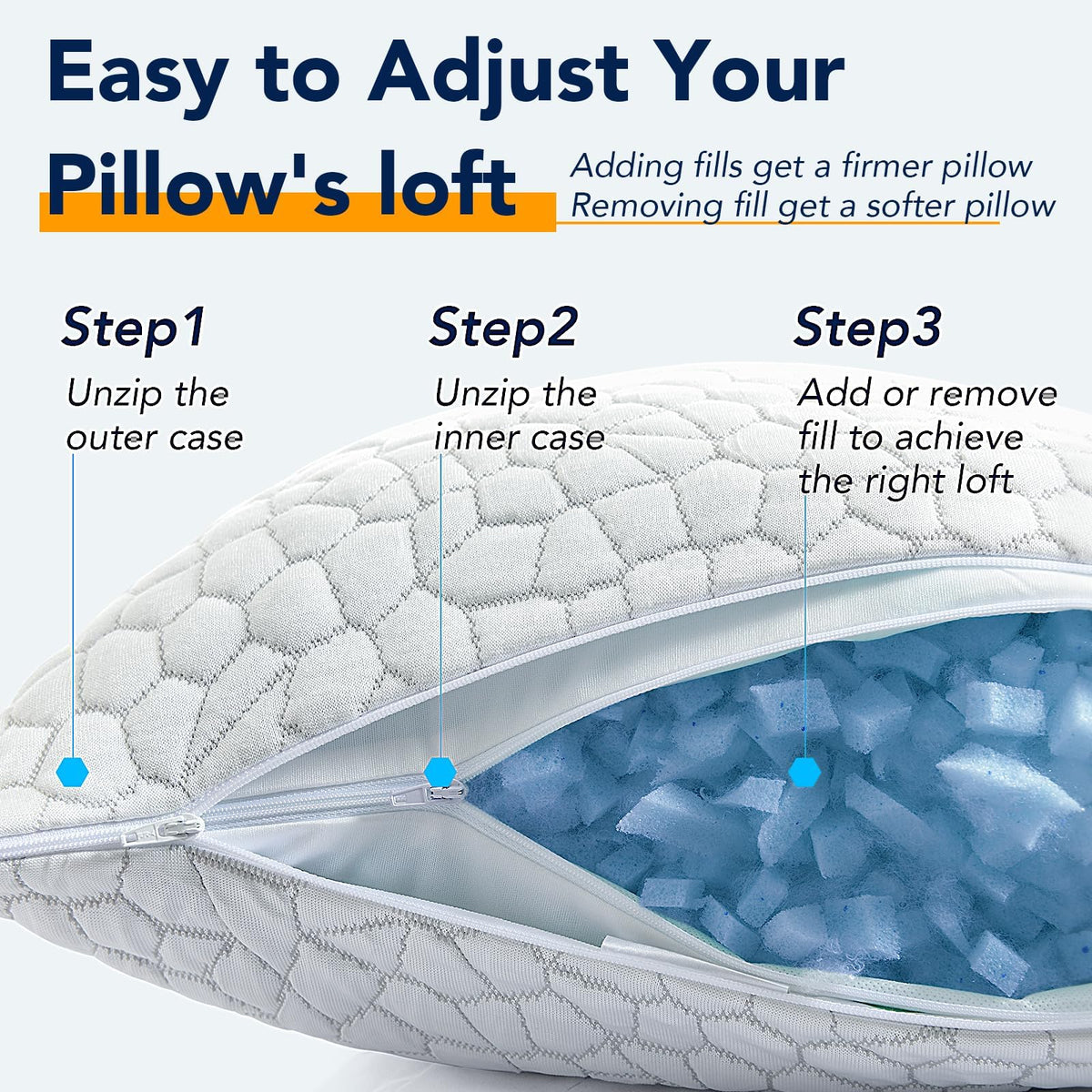QUTOOL cooling pillow makes a thoughtful gift upgrade for sleep.