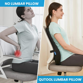 QUTOOL breathable mesh cover offers airflow and moisture-wicking comfort.