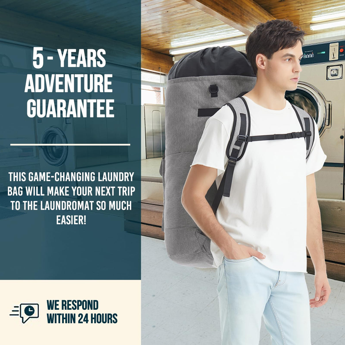 Quovexa heavy-duty bag crafted from 900D Oxford fabric for durability.