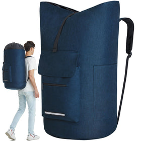 Quovexa laundry backpack heavy-duty 115L for dorm life and trips