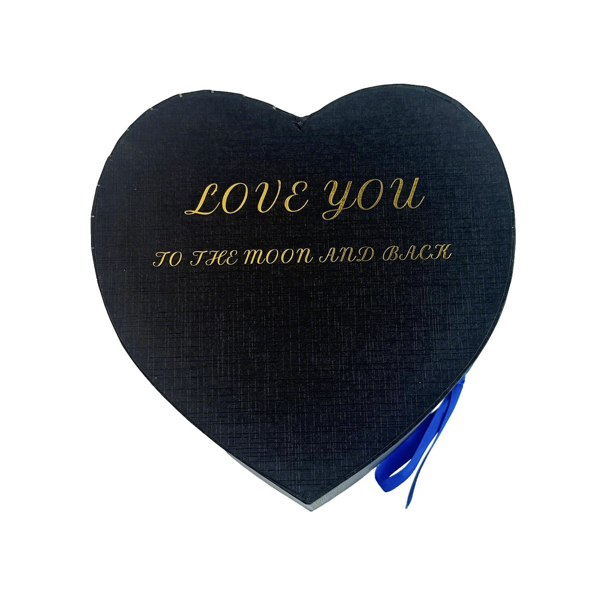 Blue forever flowers packaging emphasizes premium gifting for her