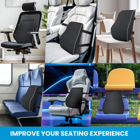 QUTOOL car-use lumbar support reduces back tension during drives