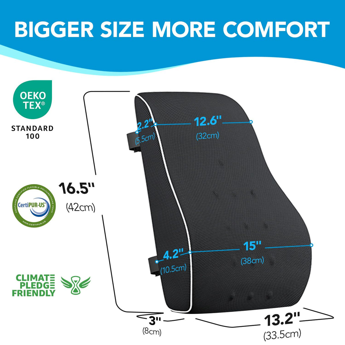 QUTOOL durable-back-support cushion built for daily use and longevity